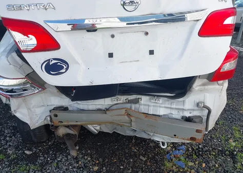 2017 Nissan Sentra Sv from USA, damaged, VIN 3N1AB7AP9HY358799